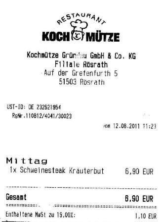 etsk H�ffner Kochm�tze Restaurant